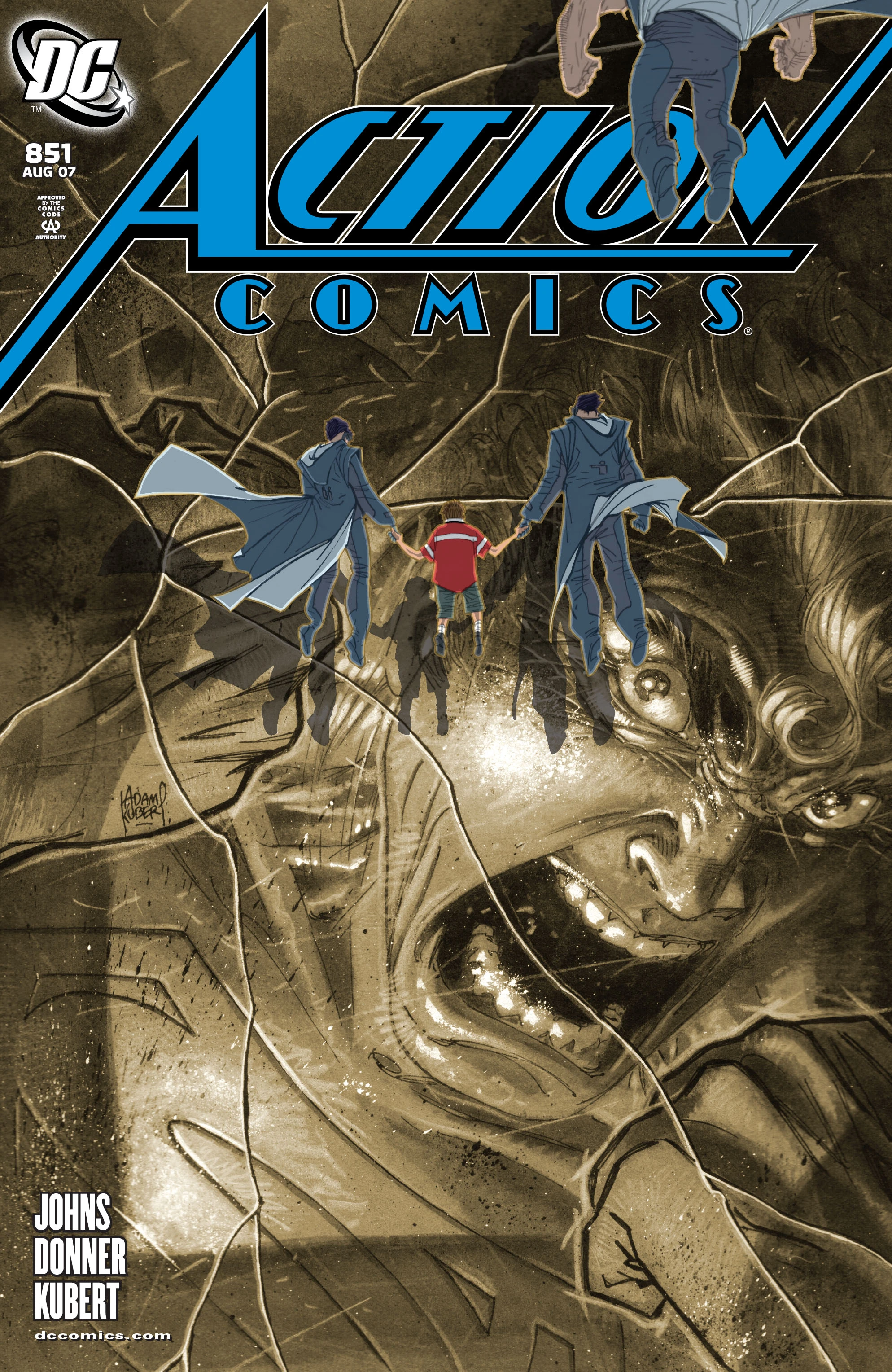 Action Comics #851 (DC, 2007 — Cover A) cover